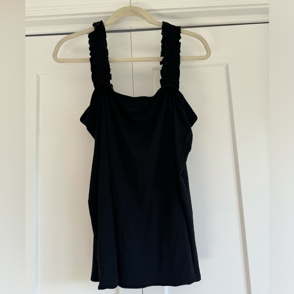 ELOQUII Ruffle Tank Top - Picture 4 of 4